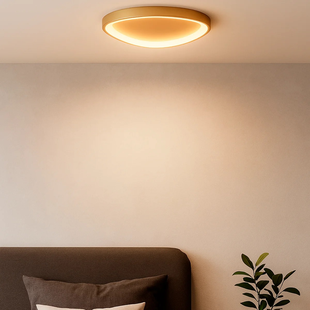 Plafons de LED para sala: praticidade e beleza em casa